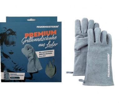 Nahast grillikindad naistele FEUERMEISTER® nr 8, hall 1 Nahast grillikindad naistele FEUERMEISTER® nr 8, hall FM501736G13